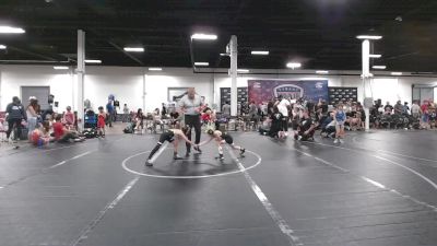 52 lbs Cons. Round 3 - Parker Sauer, All I See Is Gold vs Caden Carrar, Shore Elite