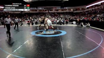 4A 285 lbs Cons. Round 3 - Clarence Keenom, Aztec vs Steven Little, Kirtland