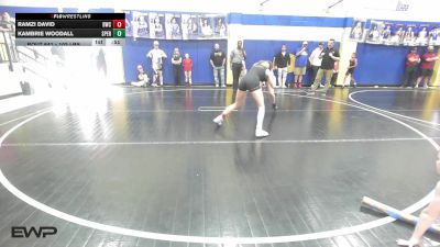 102 lbs 3rd Place - Ramzi David, Berryhill Wrestling Club vs Kambrie Woodall, Sperry Wrestling Club
