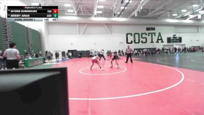 106 lbs Cons. Round 1 - Jeremy Arias, Cabrillo/Long Beach vs Jayden Dominguez, Santa Paula