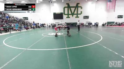 106 lbs Cons. Round 1 - Jacob Hernandez, Valencia/Valencia vs Isaac Lopez, Hueneme