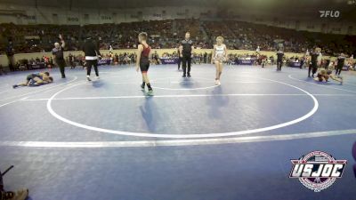 70 lbs Consi Of 16 #2 - Emy Rice, Prodigy Elite Wrestling vs Cohen Huckabay, Weatherford Youth Wrestling
