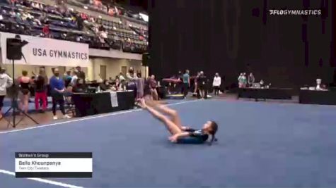 Bella Khounpanya - Women's Group, Twin City Twisters - 2021 Women's Xcel Region 4 Championships