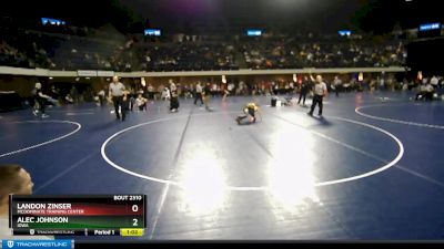 67 lbs Quarterfinal - Alec Johnson, Iowa vs Landon Zinser, McDominate Training Center