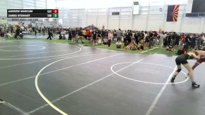 130 lbs Consi Of 8 #1 - Andrew Marcum, East Valley WC vs James Stewart, Threshold WC