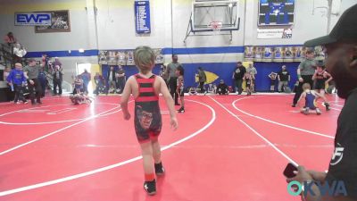 52 lbs Round Of 16 - Owen Mccool, Elgin Wrestling vs Kellen Daniels, Unattached