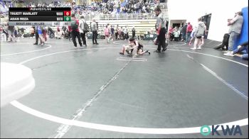 49 lbs Round Of 16 - Truett Marlatt, Woodward Youth Wrestling vs Adan Reza, Watonga Youth Wrestling