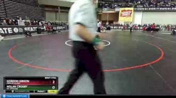 3A 113 lbs Semifinal - Gordon Gibson, Mercer Island vs Nolan Crosby, Mt. Spokane