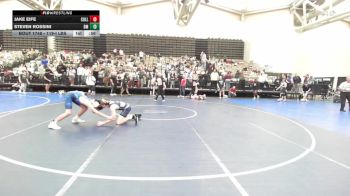 119-I lbs Consi Of 16 #1 - Jake Eife, Collingswood vs Steven Rossini, Delete Me