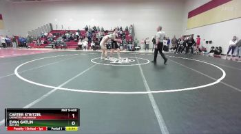 144 lbs Cons. Round 3 - Evan Gatlin, RAY-PEC vs Carter Stritzel, LAFAYETTE-Wildwood