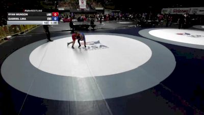 117 lbs Quarters - Ryan Munson, LAWC vs Gabriel Lira, Inland Elite Wrestling Club