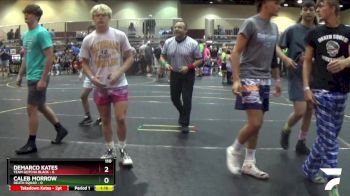 110 lbs Round 1 (6 Team) - Caleb Morrow, Death Squad vs Demarco Kates, Team Gotcha Black