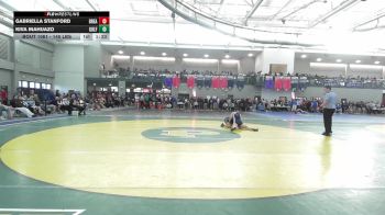 145 lbs Round Of 32 - Gabriella Stanford, Bristol Eastern vs KIva Inahuazo, Guilford