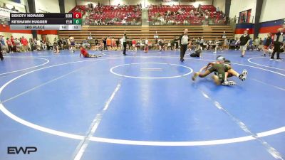 98 lbs 3rd Place - Dekoty Howard, Berryhill High School vs Ke'Shawn Hugger, Edison Eagles Jr. High
