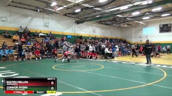 126 lbs Champ. Round 1 - Connor Myers, SYLVANIA SOUTHVIEW vs Kolten Mellon, WADSWORTH