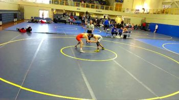 149 lbs Champ - Round 1 (16 Team) - Drew Sterrett, Cloud County Community College vs Kasen Smith, Neosho County Community College