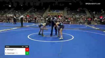 92 lbs Semifinal - Kane Shawger, MPR vs Rocco Cassioppi, Hononegah Kids