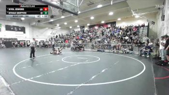 150 lbs Champ. Round 2 - Ethan Griffith, Quartz Hill vs Nyol Jenkins, Lancaster