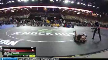 138 lbs Champ. Round 1 - Yainiel Reina, Miami Southridge Hs vs Jewell Williams, Jensen Beach
