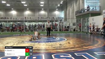 70 lbs Final - Riker Dewitt, Iowa Blue vs Ty Bosco, Youngbloods