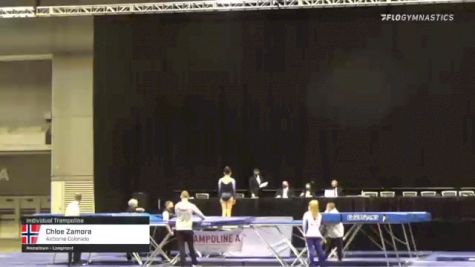 Chloe Zamora - Individual Trampoline, Airborne Colorado - 2021 USA Gymnastics Championships