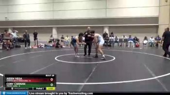 185 lbs Placement Matches (16 Team) - Cory Cannan, Young Guns vs AIDEN VEGA, Garage Boyz Wrestling