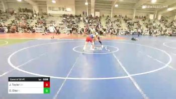 160 lbs Consi Of 32 #1 - Joshua Taylor, OH vs Danny Diaz, FL