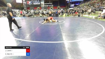 220 lbs Rnd Of 16 - Joseph Lewis, Iowa vs Coby Merrill, California