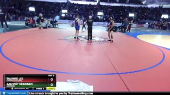 132 lbs Quarterfinal - Tavarre Lee, Lincoln (Tacoma) vs Zachary Keinonen, Newberg