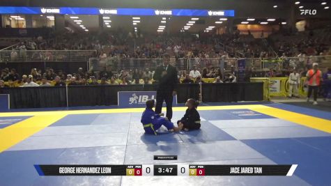Jace Jared Tan vs George Hernandez Leon 2025 Pan Kids Jiu-Jitsu IBJJF Championship