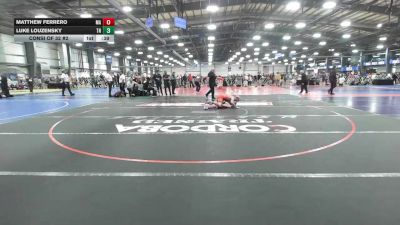 160 lbs Consi Of 32 #2 - Matthew Ferrero, MA vs Luke Louzensky, TN