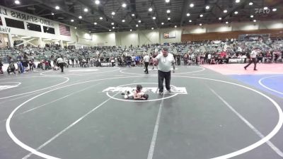 50 lbs Consi Of 8 #1 - Braxton Magee, Cowboy Mat Club vs Aiden Greener, Ruby Mountain WC