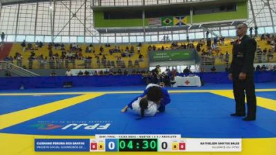 KATHELEEN SANTOS SALES vs CLEIDIANE PEREIRA DOS SANTOS 2026 FPJJ Circuito Paulista GI Etapa 3