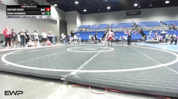 138-144 lbs Consi Of 4 - Daylen Davis, Wave Wrestling Club (TN) vs Noah Dawejko, Panther Youth Wrestling