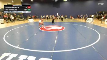 120 lbs Semifinal - Zoe Rodriguez, Westfield vs Danika Castrejon, Mountainview