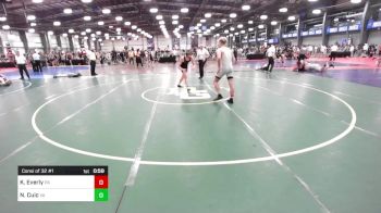 138 lbs Consi Of 32 #1 - Kamden Everly, PA vs Noah Cuic, VA