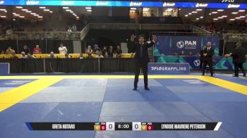 Lyndsie Maurene Peterson vs Greta Notaro 2025 Pan Jiu Jitsu IBJJF Championship