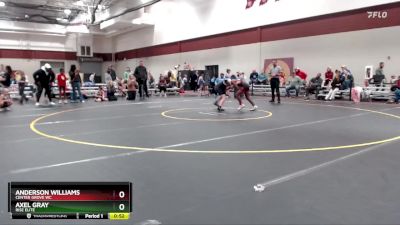 92-101 lbs Round 3 - Anderson Williams, Center Grove WC vs Axel Gray, Rise Elite