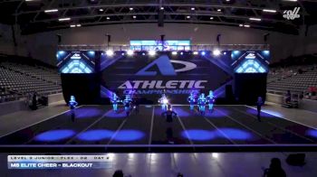 MB Elite Cheer - Blackout [2026 L3 Junior - Flex - D2 Day 2] 2026 Athletic Championships Garland Nationals