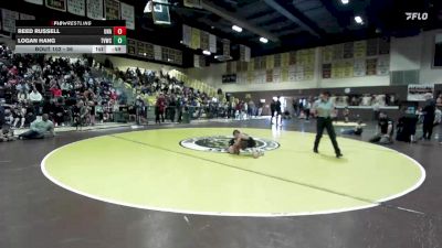 56 lbs Semifinal - Reed Russell, Unattached vs Logan Hang, The Valley Wrestling Club