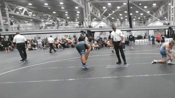 190 lbs Round 5 (6 Team) - Xayden Sallit, Grit Mat Club Blue vs Josh Gibbs, East Coast Time Out