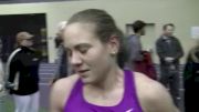 Lauren Johnson after 800 at 2011 Flotrack Husky Classic