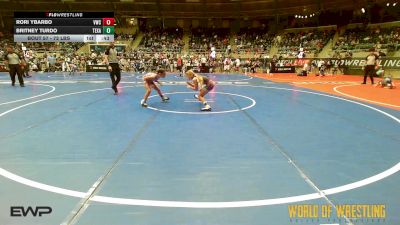 72 lbs Consi Of 16 #2 - Rori Ybarbo, VICI Wrestling vs Britney Turdo, Texas Elite Wrestling Club