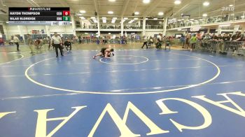 74 lbs Quarterfinal - John DeRosa, Wolfgang Wrestling Academy vs Michael Comtois, Doughboys WC