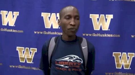 Honest Sam Chelanga after 3k at 2011 Flotrack Husky Classic