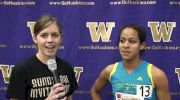Lauren Bonds after mile at 2011 Flotrack Husky Classic