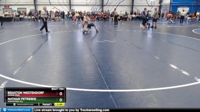 Silver 184 lbs Cons. Round 2 - Nathan Petreikis, Augustana (IL) vs Braxton Westendorf, Upper Iowa