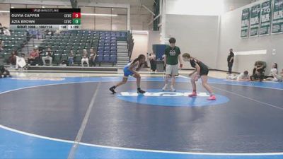 100/114 Round 2 - Azia Brown, Team 814 vs Olivia Capper, Harborcreek