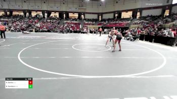 160 lbs Consi Of 16 #1 - Nick Banks, St. John's College vs Ben Sanders, Episcopal (TX)