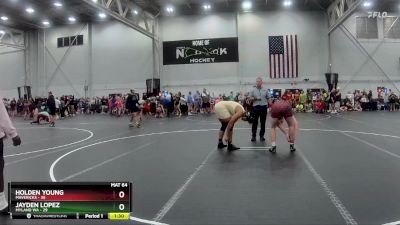 215 lbs Semis (4 Team) - Jayden Lopez, Myland WA vs Holden Young, Mavericks